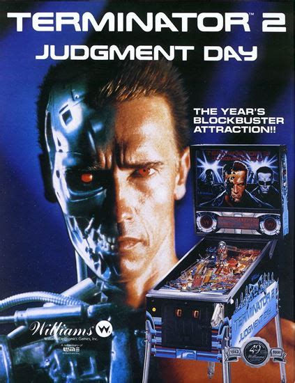 Image result for Terminator 2 Judgement Day Pinball Machine