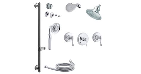 Kohler K-REVIVAL-MS11S-4-CP Revival Thermostatic Shower System with ...