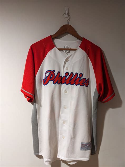 MLB × Majestic × Vintage Vintage Y2K Ibanez Phillies MLB Genuine Merchandise Jersey | Grailed