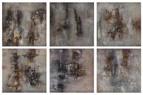 "Untitled": Light Brown Oil Painting by Goutam Mukherjee | ArtZolo.com