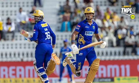 TNPL 2023: Suresh, Sachin take LKK to a commanding 208 against SMP