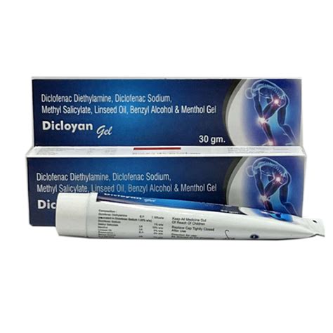 DICLOYAN Gel (Ointment) Candour Pharmaceuticals