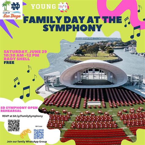 ND Club of San Diego - Family Day at the Symphony, The Rady Shell at ...