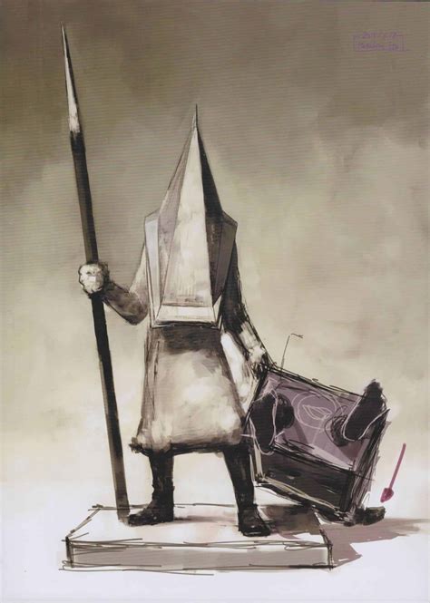 New Artwork & Design Details Revealed Silent Hill 2 Character Pyramid Head