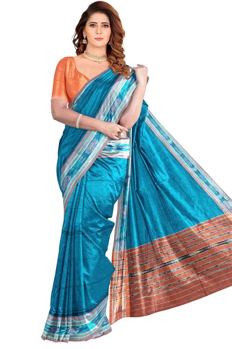 Buy Sambalpuri Handloom Saree Women's Cotton Saree Odisha Handloom ...