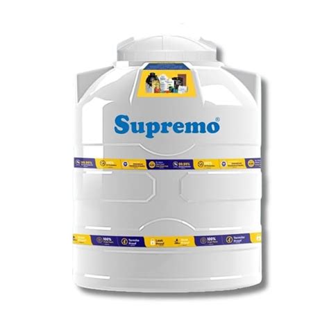 Efficacy supremo Triple Layer Roto Molded Water Tank with Double Lid ...