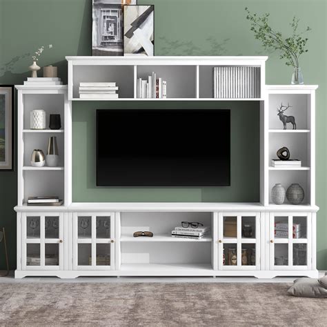 Amazon.com: YOPTO 104" Large Living Room Entertainment Center Wall Unit ...
