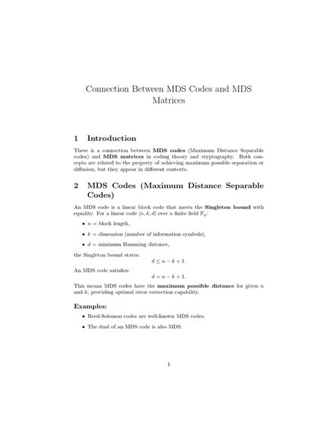 Image result for MDS Code