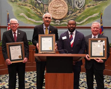 City of Statesville Leaders Honored with The Order of the Long Leaf ...