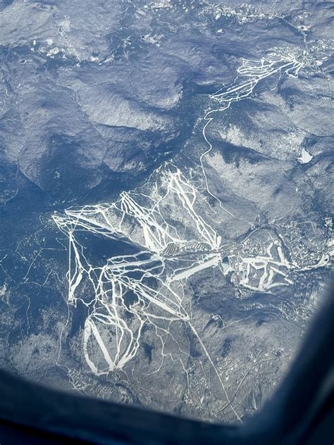 Killington and Pico from 36,000 feet : r/skiing