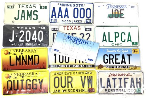 Great Vanity License Plates