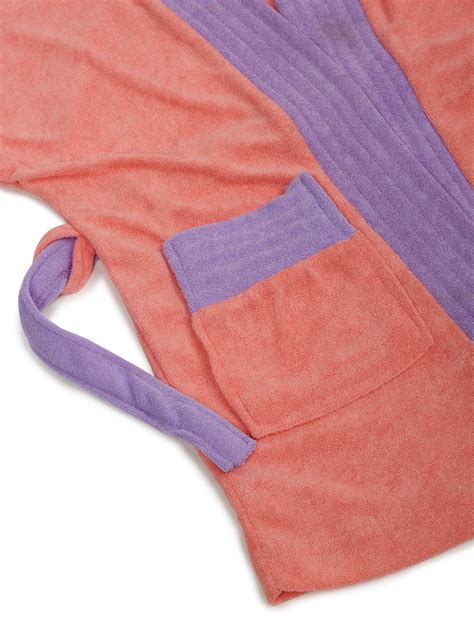 Melodious Baby Bathrobe with Front Pocket – Soft, Cozy & Cute Peachy P ...