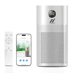 NexLev Air Purifier for Living Room | 650 sqft Area |True HEPA 13 with ...