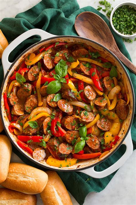Sausage and Peppers | Recipe Cart | Recipe Cart