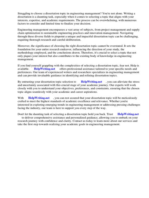 Engineering Management Dissertation Topics 的图像结果