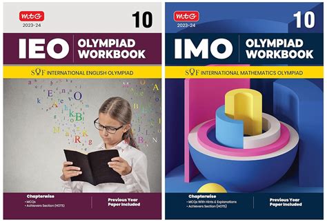 Buy MTG International English Olympiad (IEO) Workbook for Class 10 ...