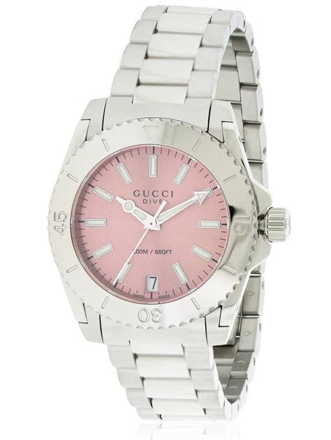 Buy Gucci Women's Dive Quartz 32mm Watch YA136401 Online in India. 51440231