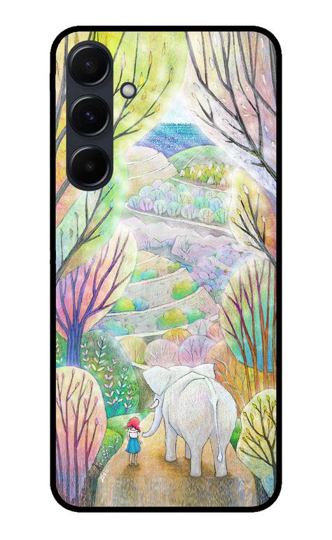 Buy Now Nature Painting Glass Case for Samsung A35 5G Online | Casekaro
