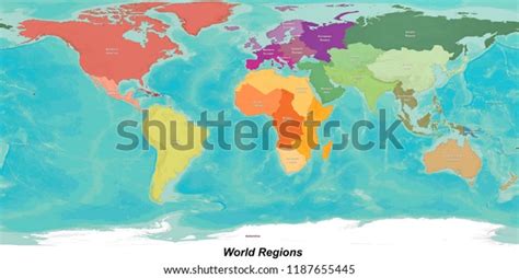 World Region Map 的图像结果