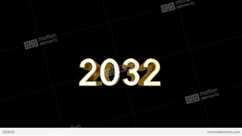 Year 2032 A HD Stock Animation | 350639