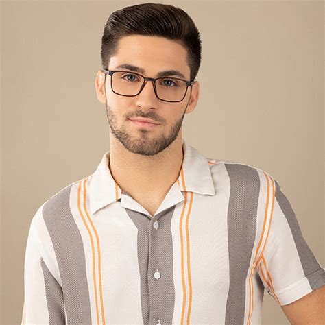Shop online for Matte Marroon Red Black Full Rim Rectangle Lenskart Air ...