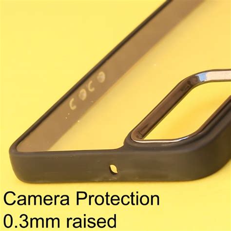 Black Metal Safe Transparent Case for Samsung S20 FE – The Hatke