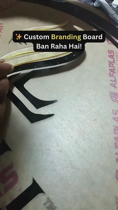 Custom Acrylic Round Name Plate & Business Sign Board – IG Store