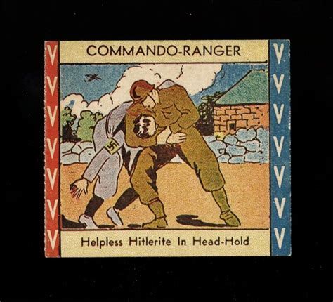 1940 R34 WH BRADY COMMANDO RANGER CR48 HELPLESS ADOLF HITLER HITLERITE ...