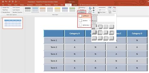 Image result for How to Add Table in PowerPoint