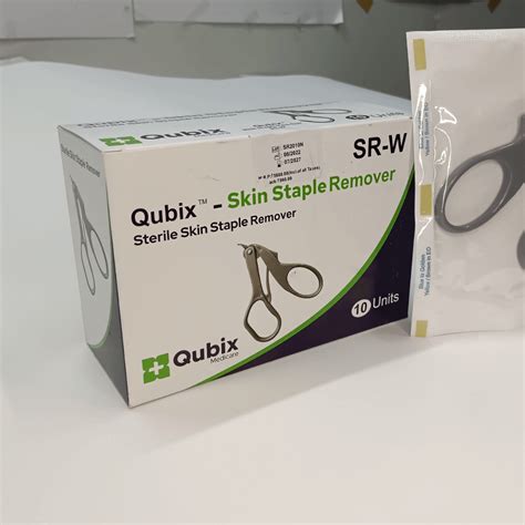 Qubix Skin Staple Remover | Surgical Tool for Safe Wound Care