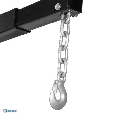 POWER MILL 2000 KG Grue d'atelier, Boum grue 1050-1590 mm, 6 Roulette ...