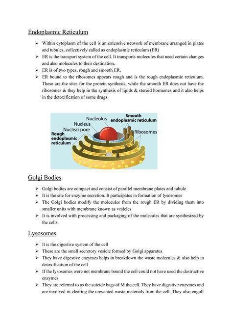 Cell Structure Notes 的图像结果