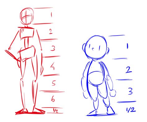 How To Draw Anime Body Proportions