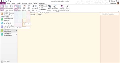 Image result for How to Change View OneNote Layout