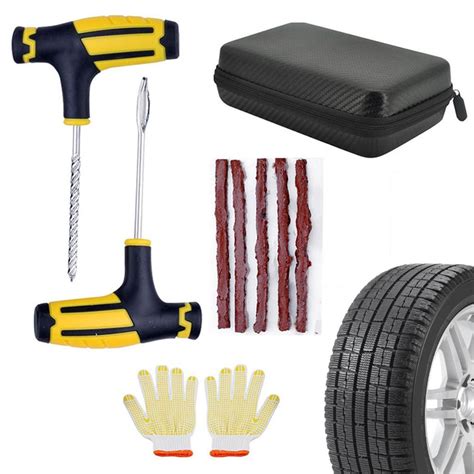 Cheap Tire Repair Kit|Heavy Duty Tire Repair Tools|Portable Tubeless Tire Plug Tools,Flat Tire ...