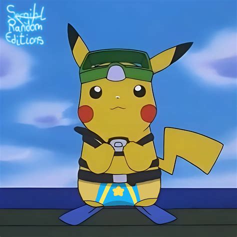 Scuba Diving Pikachu on New Kirby Speedo [E] by SERGIBLUEBIRD16 on DeviantArt