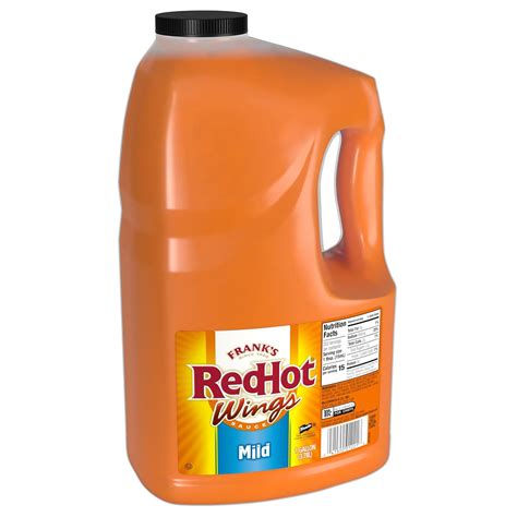 Amazon.com: Frank's RedHot Mild Buffalo Wings Sauce, 1 gal - 1 Gallon ...
