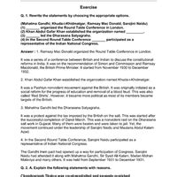 Textbook Solutions: Civil Disobedience Movement - History and Civics ...