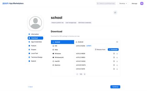 How to generate the zoom API credential? - Smart School : School ...