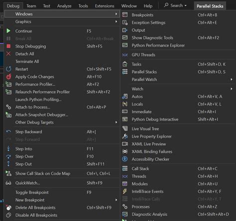 Visual Studio 2019 Debugger 的图像结果