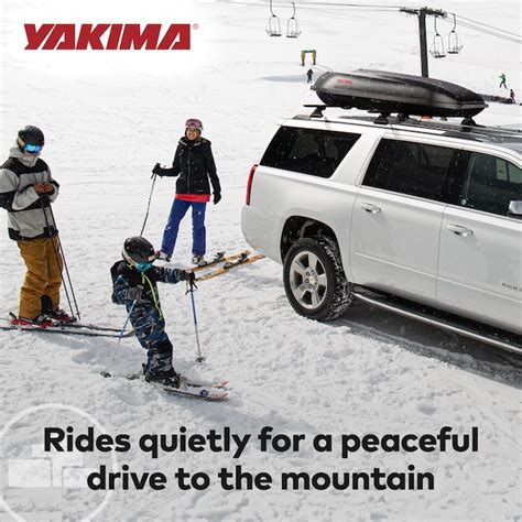 YAKIMA RocketBox Pro 14 Roof Cargo Box Carrier for StreamLine Crossbar ...