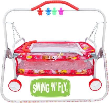 SWING N FLY Baby Cradle Mosquito Net Jhula Palna Stroller Infant ...