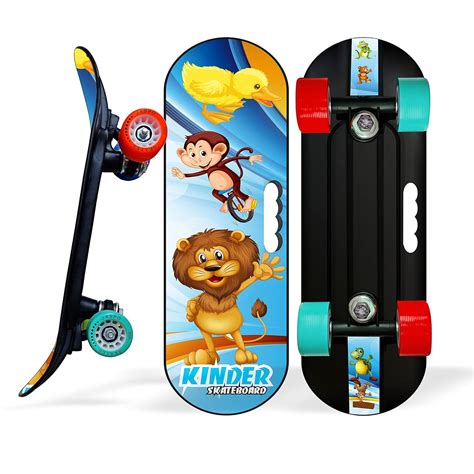 Buy jaspo Carbon Fibre Kinder 18X6 Junior Skateboard For Kids Upto 7 ...