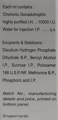Hucog-10000 HP Injection: Uses, Side Effects, Price, Dosage & More Info ...