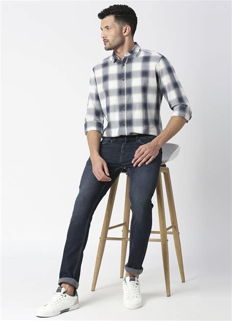 PILOT LS OMBRE TWILL CHECKS | Pepe Jeans India