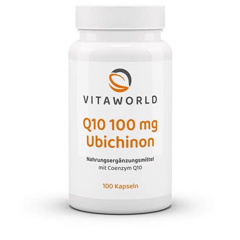 Coenzyme Q10 Ubiquinone 100 mg - 100 gélules – SYPURE