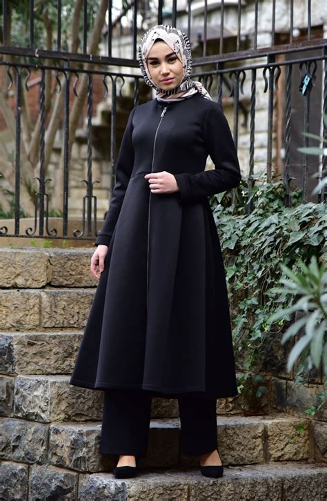 كاب بتصميم سحاب 4918-01 لون اسود 4918-01 | Sefamerve