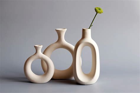 Craftribal Ceramic Beautiful The Bud Combo | Ceramic Flower Vase ...