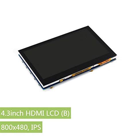 Buy waveshare 4.3inch HDMI LCD 800x480 IPS Display Supports Various ...