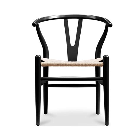 Wishbone Chair – Solid Wood – Danish Paper Cord Seat - Natural Seat ...